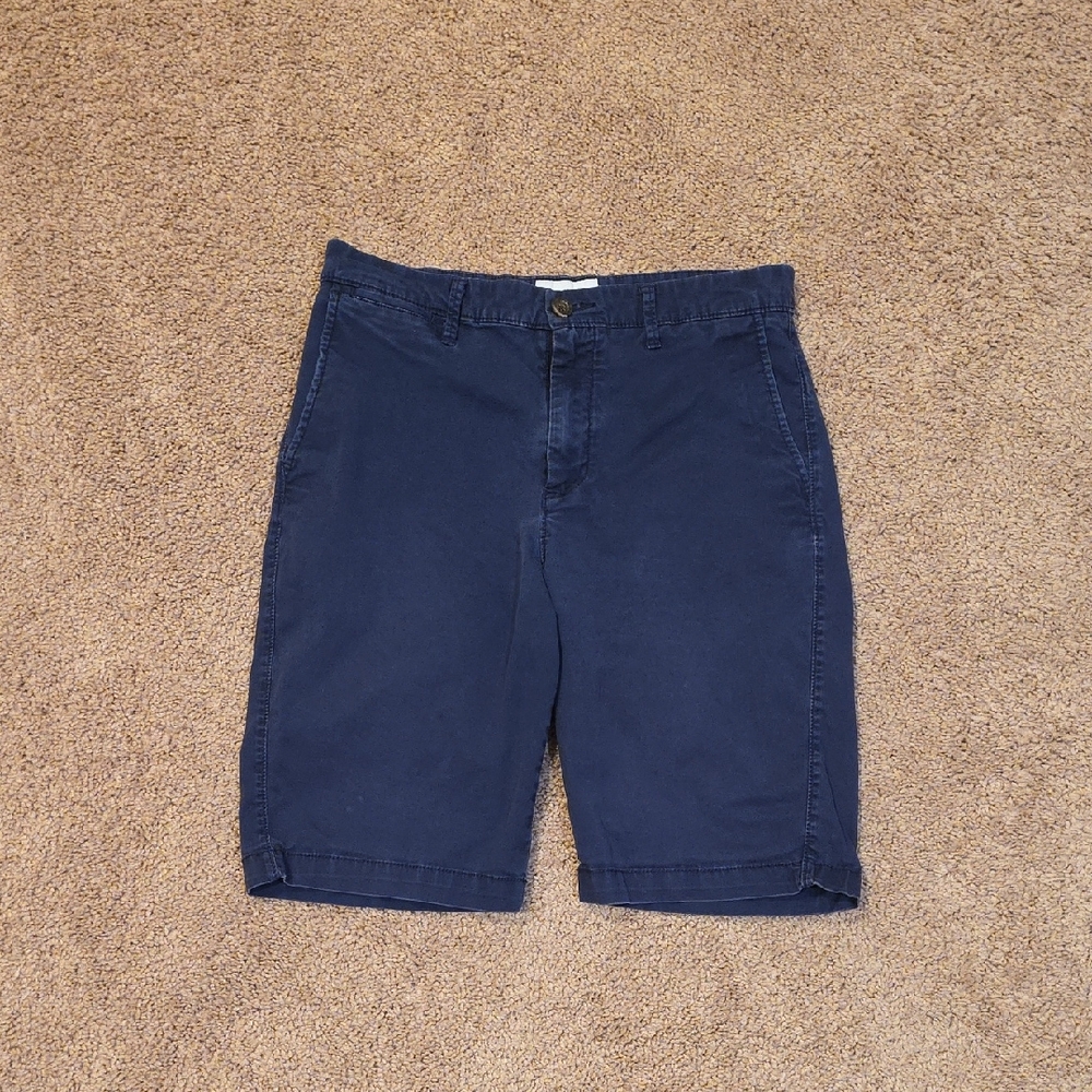 Goodfellow & Co Blue Flat Front Shorts